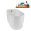 Baignoire autoportante 48 "avec drain interne Streamline-102290900