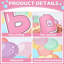 Ensemble de décorations pour babillard Gumball Machine - Pastel Bubble Gumball, décor de salle de classe avec découpes et bordures de cahier de composition