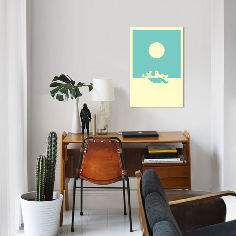 « nageed leçons ii », impression sur toile encadrée, H 12 po x l 8 po x P 0,75 po