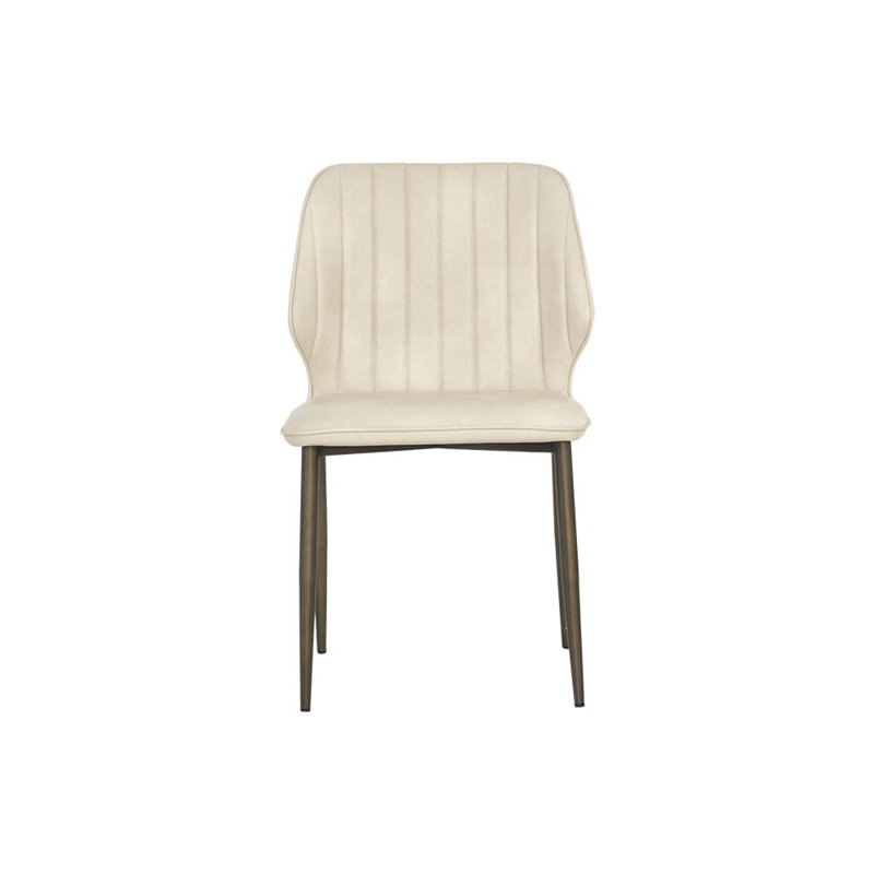 Chaise de salle à manger Friederike - crème Bravo - crème