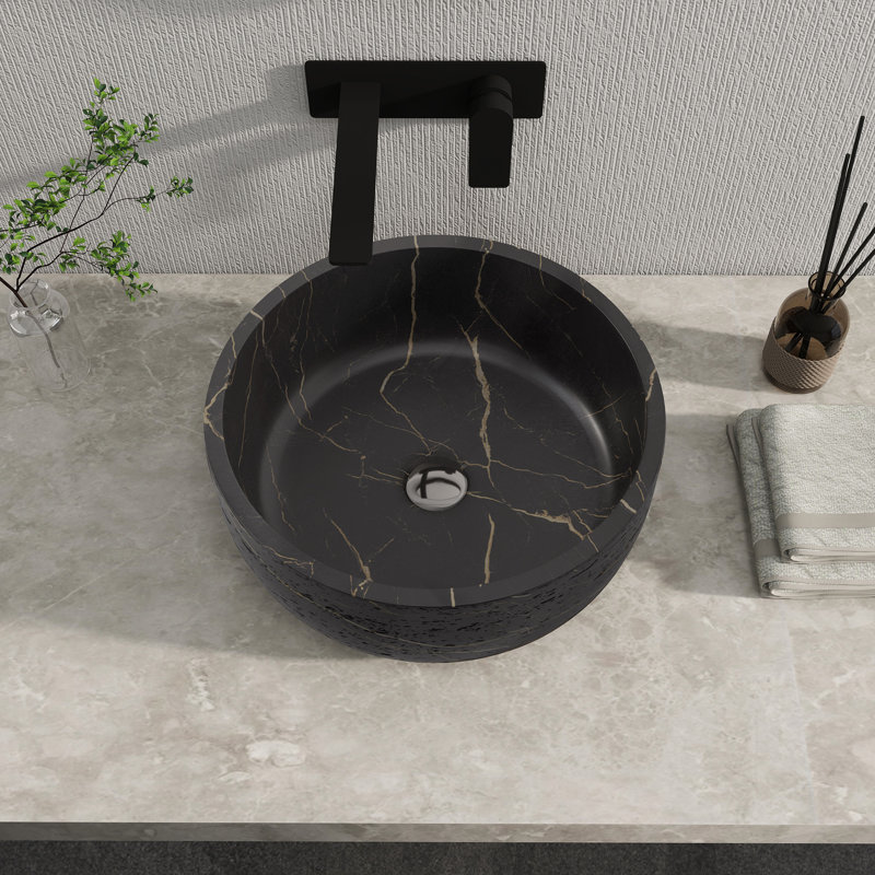 Lavabo de salle de bain 16 "Stone Zen