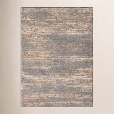 Hayes Hand-Woven Striped Jute Rug