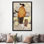 «Vintage Lady IV», reproduction d'impression sur toile