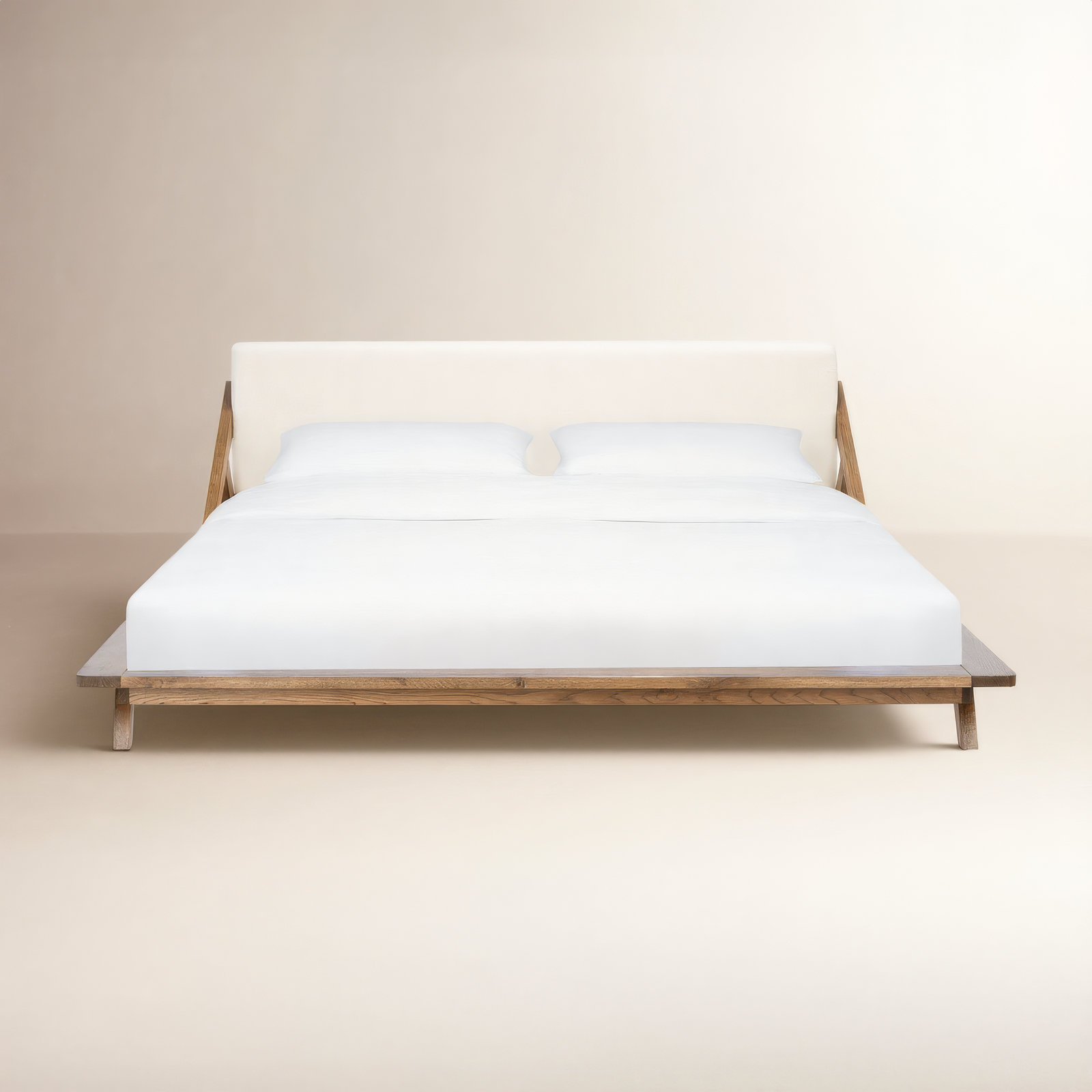 Devyn Linen Upholstered Bed, King