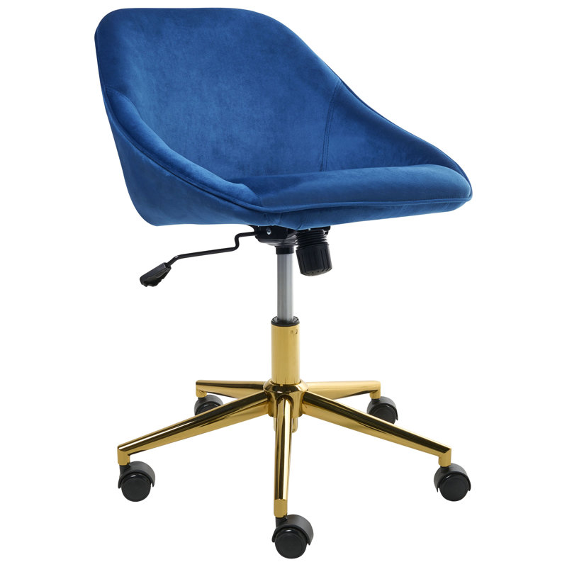 Polyester Side Chair, Blue