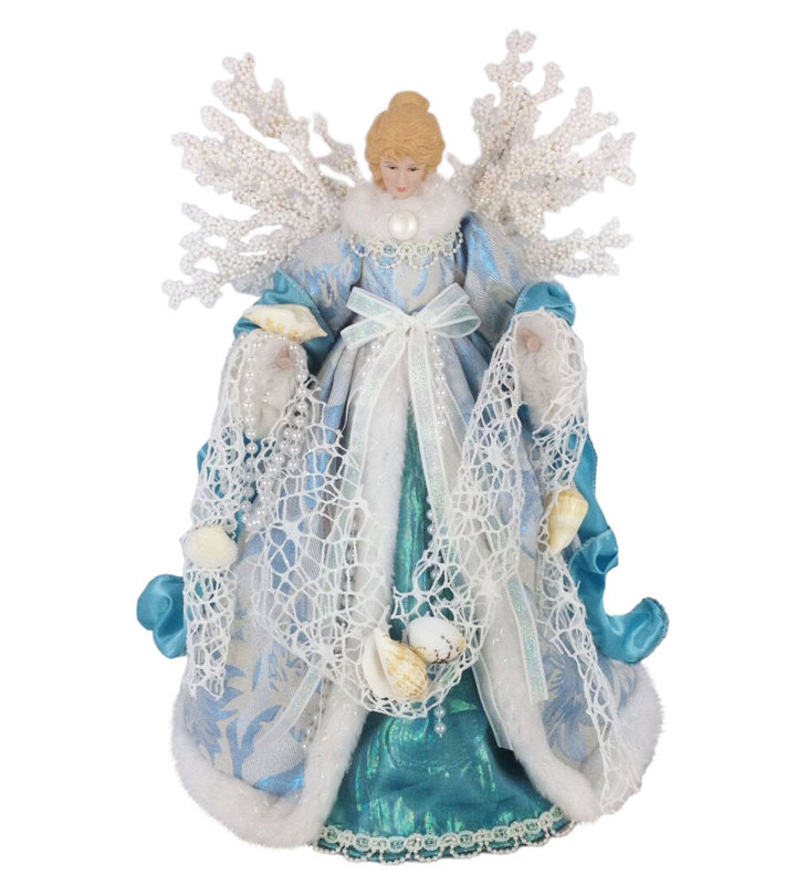 14" Aquamarine Angel