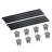 1.75'' H x 3'' W Black Vinyl Lawn Edging