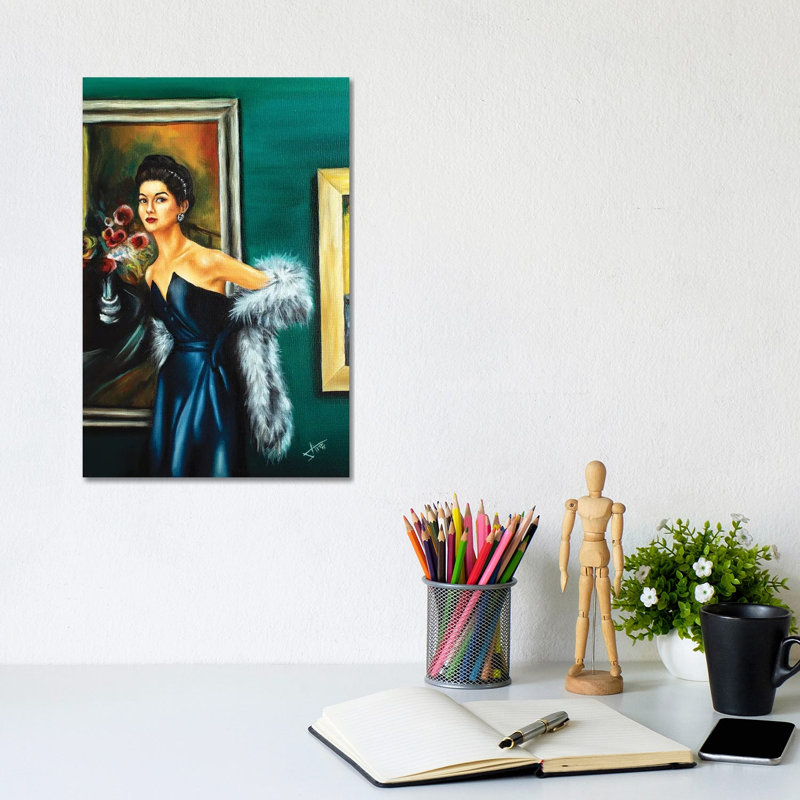 Solo Show 1 Piece Wrapped Canvas Painting, 20.32 cm H x 30.48 cm W