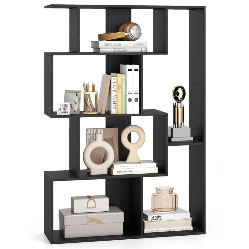 119cm H x 30cm W Standard Bookcase, Black