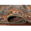 Tapis décoratif floral bleu Oushak 4 x 6