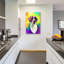 Art mural en verre épique «Pop Art German Shorthaired Pointer 2» par Furbaby Affiliates-821103929