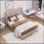 Luxueuse base de lit rembourrée avec fonction d'assemblage avancée et support robuste-1038075066-1038075064