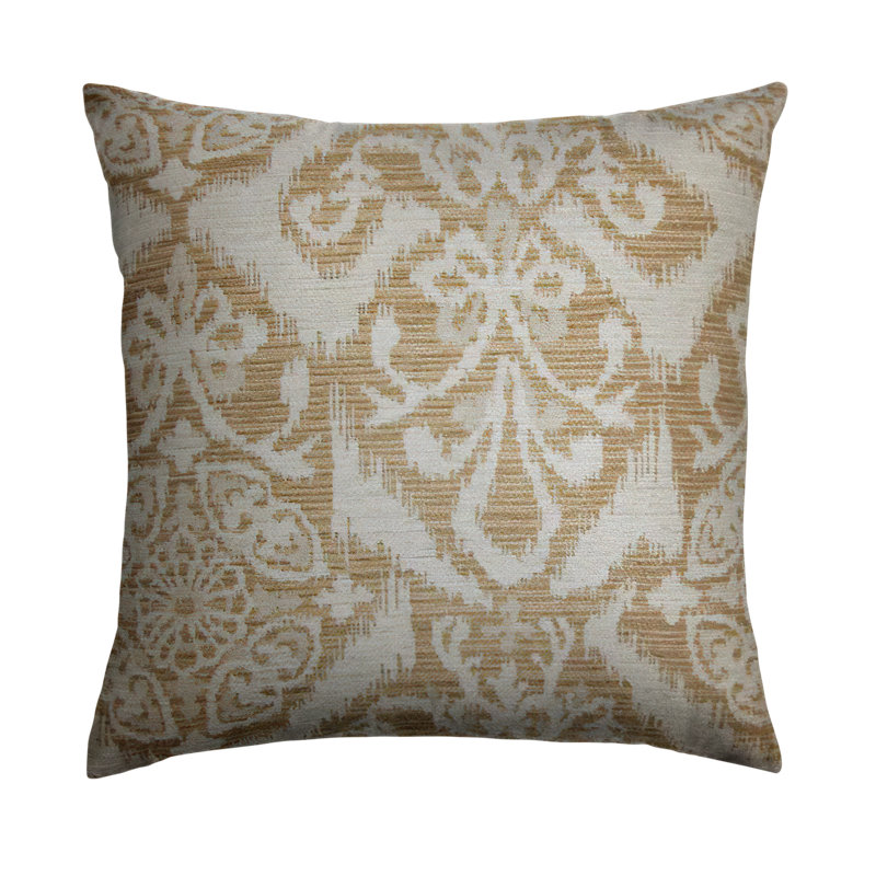 Coussin décoratif Ingalill Ikat, H 20 po x l 20 po x P 5 po, Grès