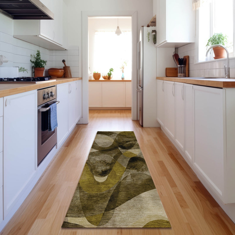 Tapis Nolah avec envers antidérapant, Tapis de couloir 2 pi 3 po x 7 pi 6 po