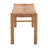 47.2" Iska Outdoor Dining Bench -717894307