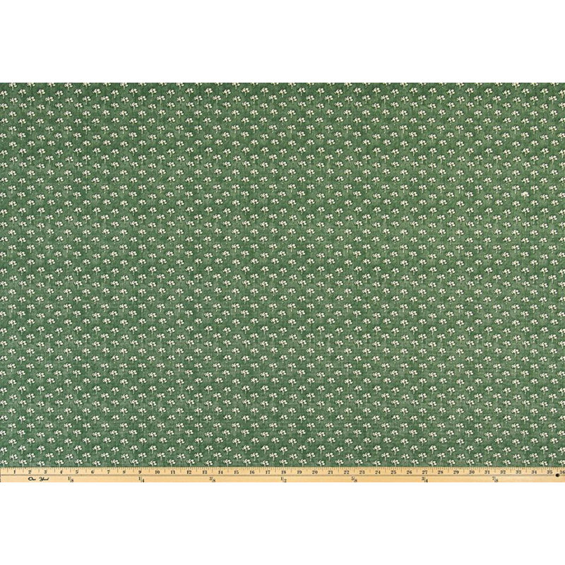 Housse de coussin vert sapin, Carré 17 po