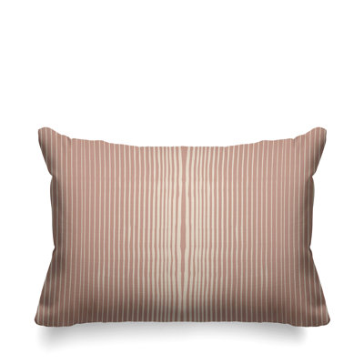 Ash Indoor/Outdoor Lumbar Throw Pillow