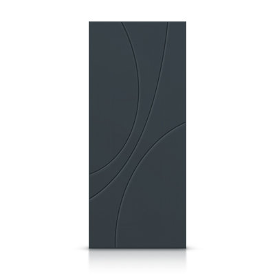 Panelled Wood and Manufactured Wood Painted Standard Door