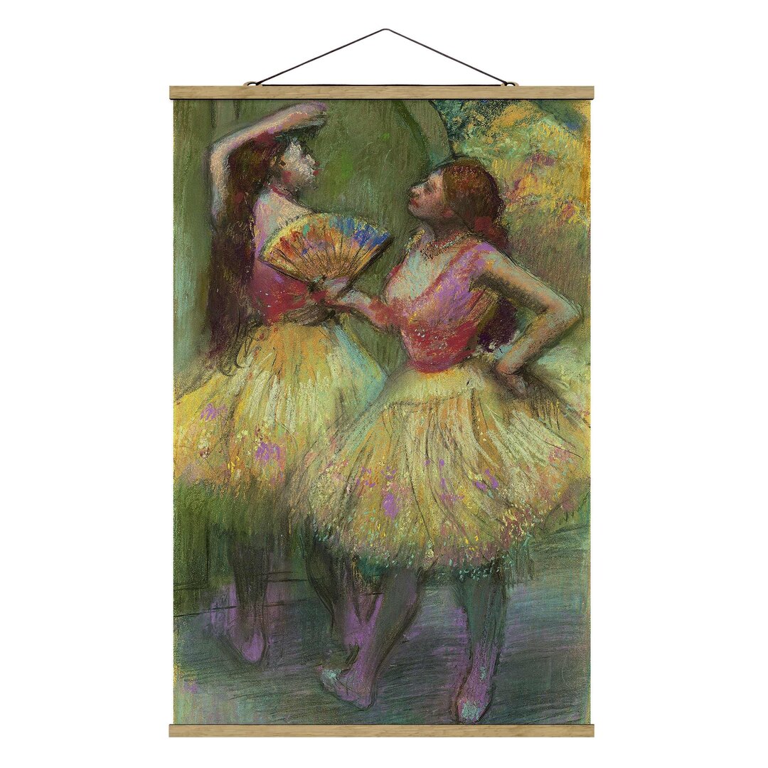 Kunstdruck Zwei Tänzerinnen von Edgar Degas