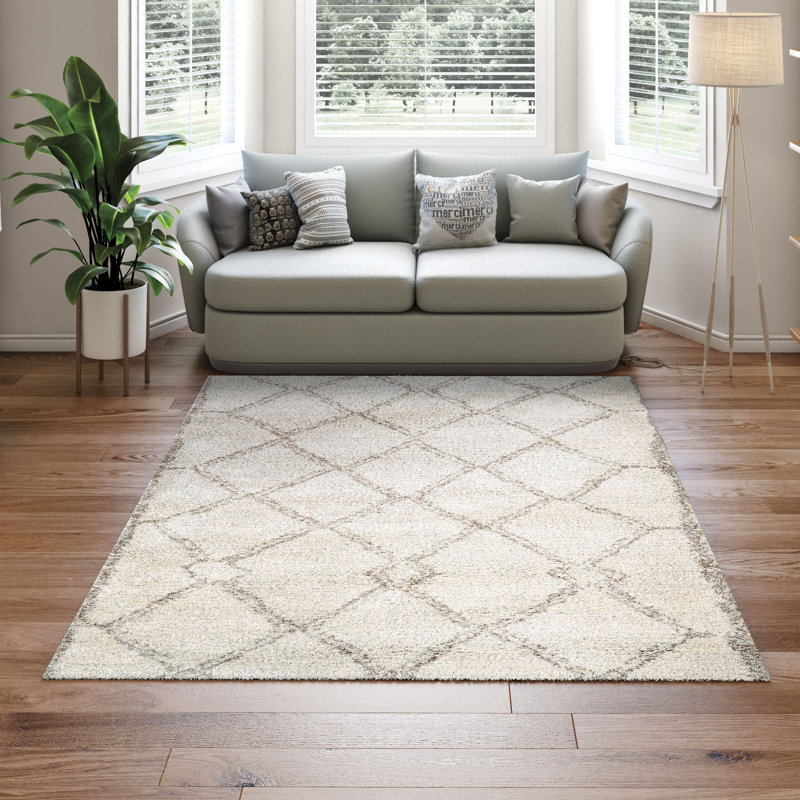Becton Geometric Indoor Rug, Rectangle 5'3" x 7'6"