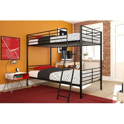 Viv + Rae Hiltner Kids Twin Over Twin Bunk Bed & Reviews | Wayfair