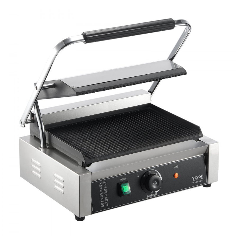 Plaque de cuisson commerciale pour barbecue, 17 po x 16 po