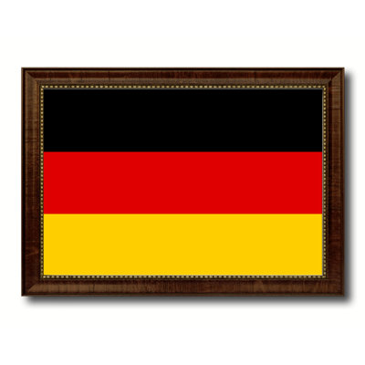 Germany Country Flag on Canvas