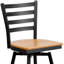 Tabouret tournant 30 "Lomonaco-33495680
