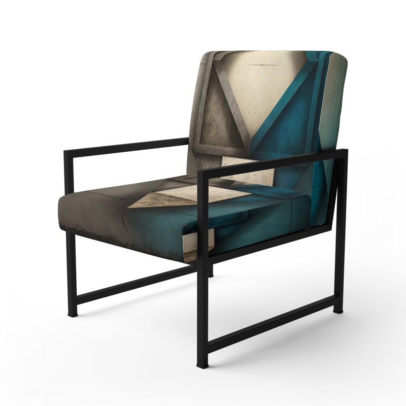 Fauteuil rembourré contemporain, Perfect Abstract, Noir, noir, noir, noir
