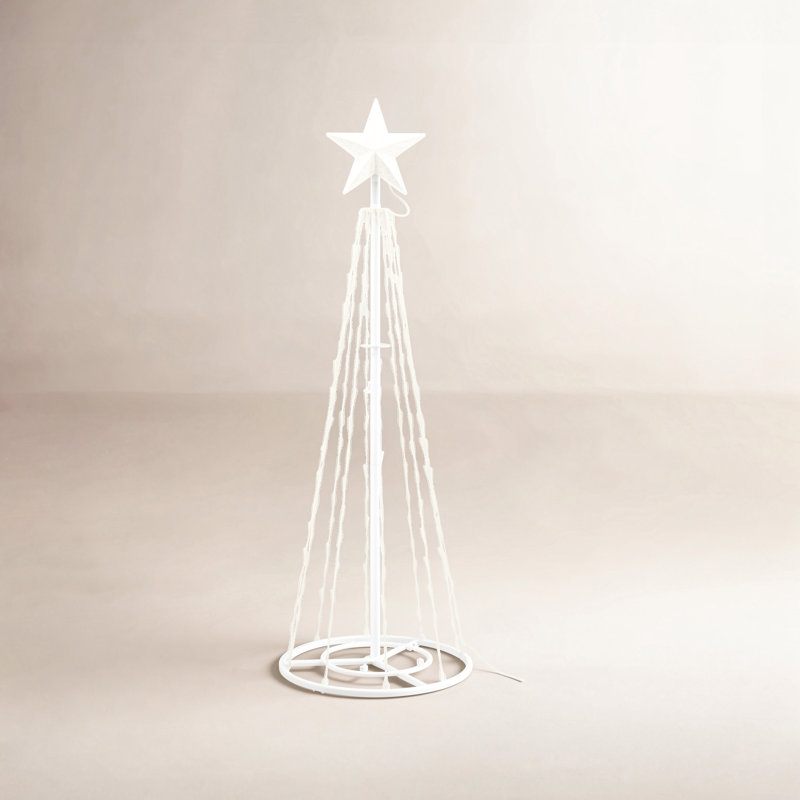 Figurine lumineuse arbre de Noël, H 48 po x l 20 po x P 20 po