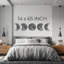 Décoration murale phases de lune | Décoration murale de chambre à coucher | Cycle lunaire, ensemble de 5 | Ensemble d'art mural Crescent Moon | Décor lunaire-26424771