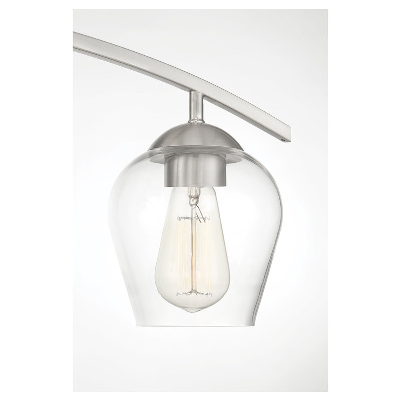 Storrs 4-Light Dimmable Vanity Light in Brushed Nickel, Brushed Nickel