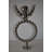 Modern Abstract Of A Happy Man Metal Chrome Balls Statue Size: 14" X 6" X 26"H