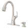 Pull Down Touchless Single Handle Kitchen Faucet with Side Spray