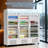 54.3 Cu.Ft. 3 Door Commercial Beverage Cooler, Frost-Free Display Refrigerator with 360° Cooling & Soft LED Light-121873395