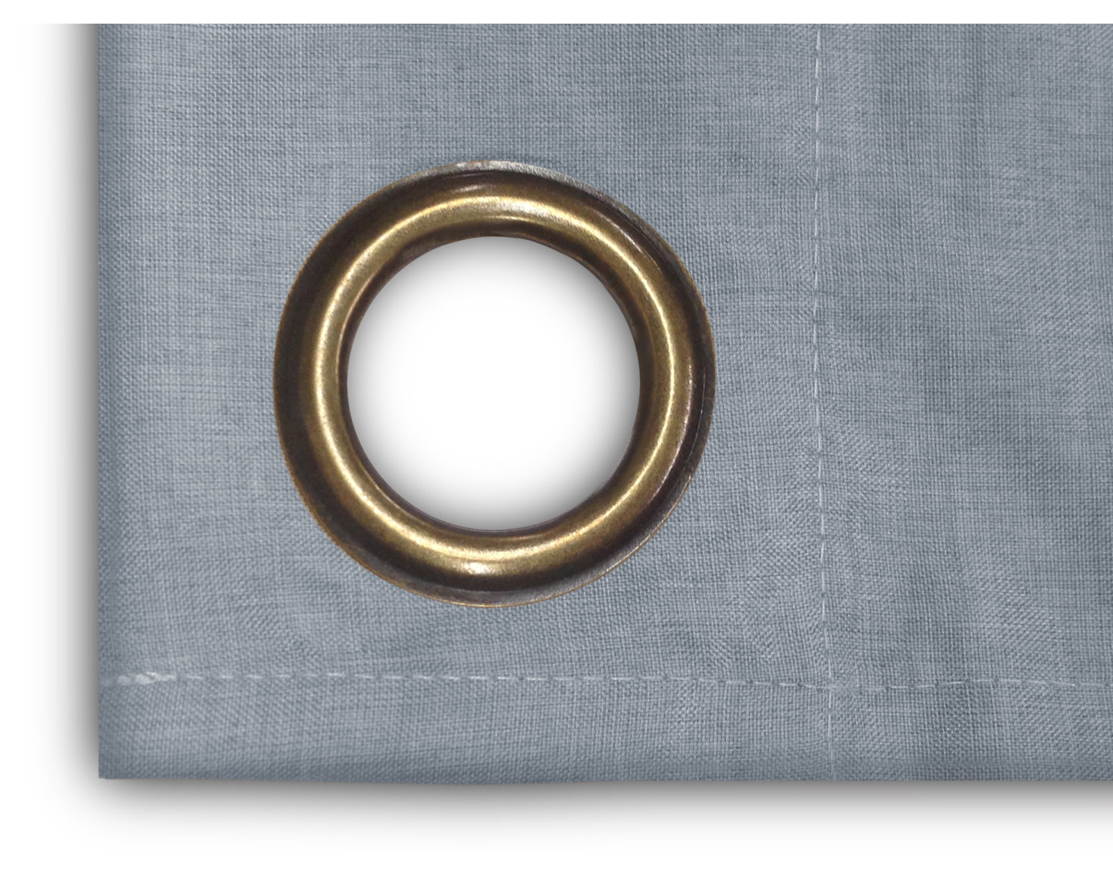 Lakeland Double-Wide Patio Curtain Panel, Cornflower Blue