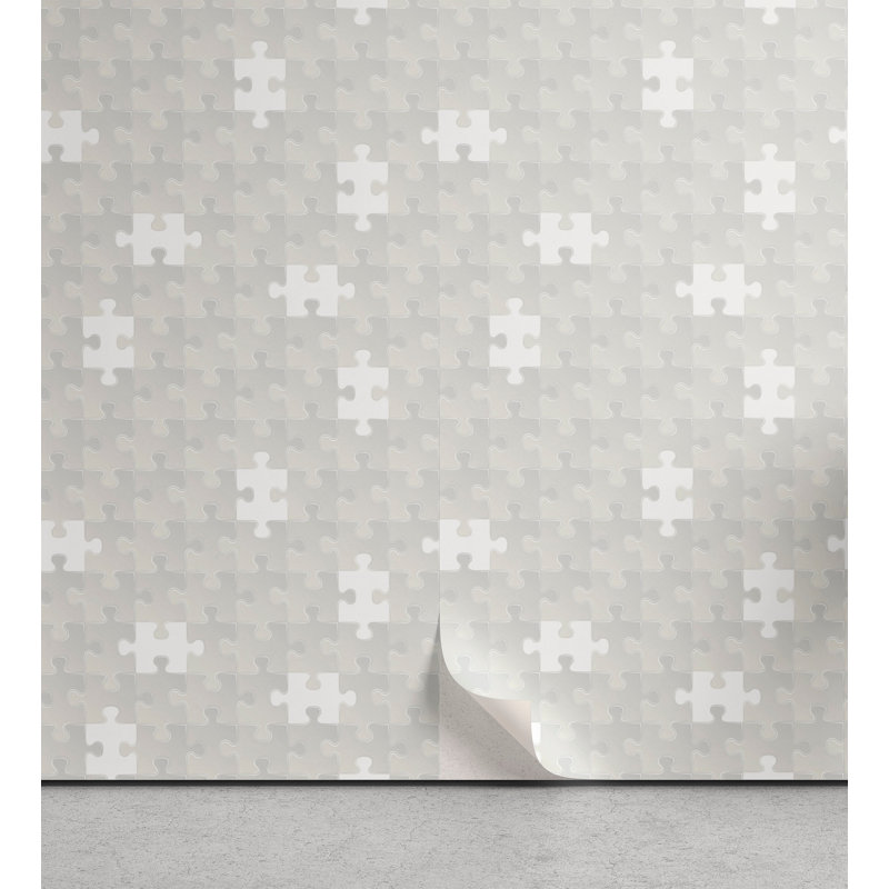 Rouleau de papier peint adhésif Hilery, L 13 po x L 100 po