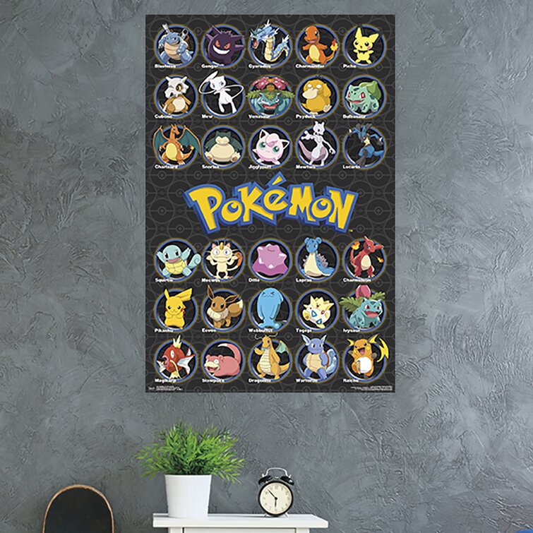 Pokeball Wall Art, Canvas Prints, Framed Prints, Wall Peels