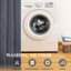 Paire de rideaux unis obscurcissant 100% lavable à la machine-112466918-112466922