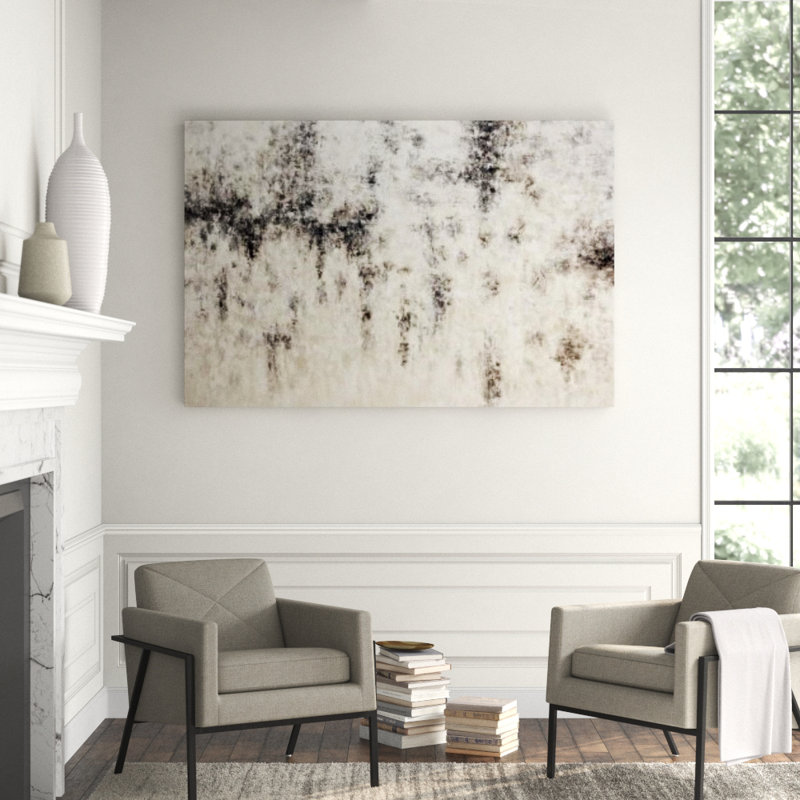 Absolute Stillness Print by L. Bodine, Glass Coat
