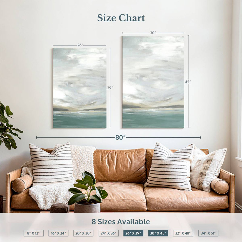 Avery Seafoam Vista I, H 39 po x l 26 po