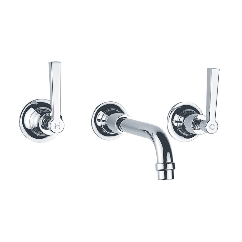 Fleetwood Tub and Shower Faucet, Polished Chrome
