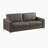 Ensemble de salon en microfibre 2 pièces Occeus-1391420186