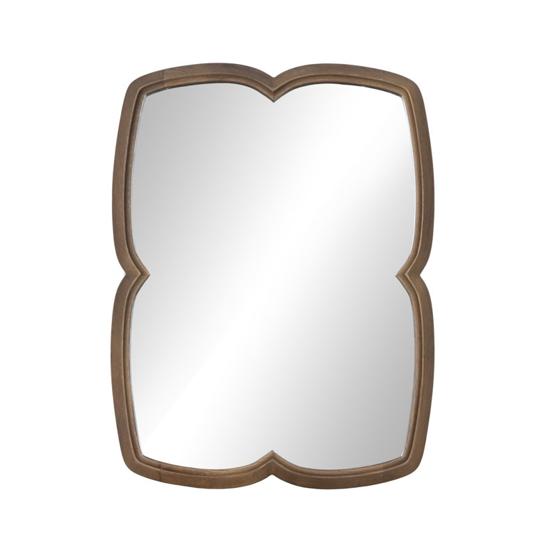Floret Mirror-Cocoa Oak