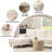 2-Piece 84" Upholstered L Shape Sectional Sofa-1656748950