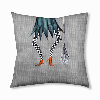 297_Coussin de sol touffeté Halloween Design Esmerelda