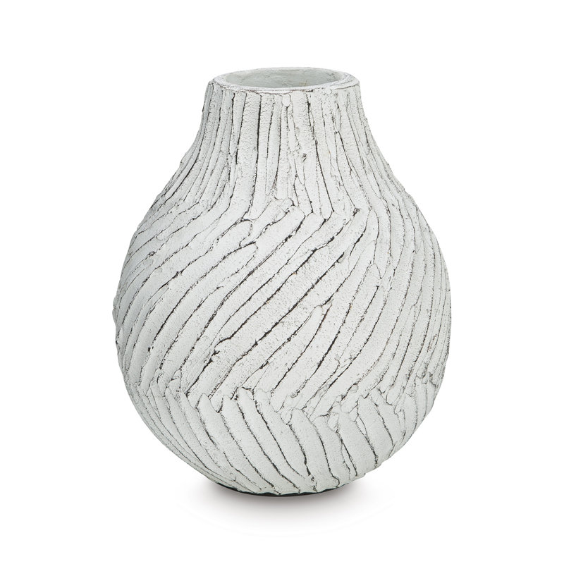 Shelvie Vase, 12" H x 10" W x 10" D