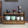 Meditation Bamboo Altar Table With Drawer For Spiritual Use, Display, And Storage (16.5X9.8X11 Inches)