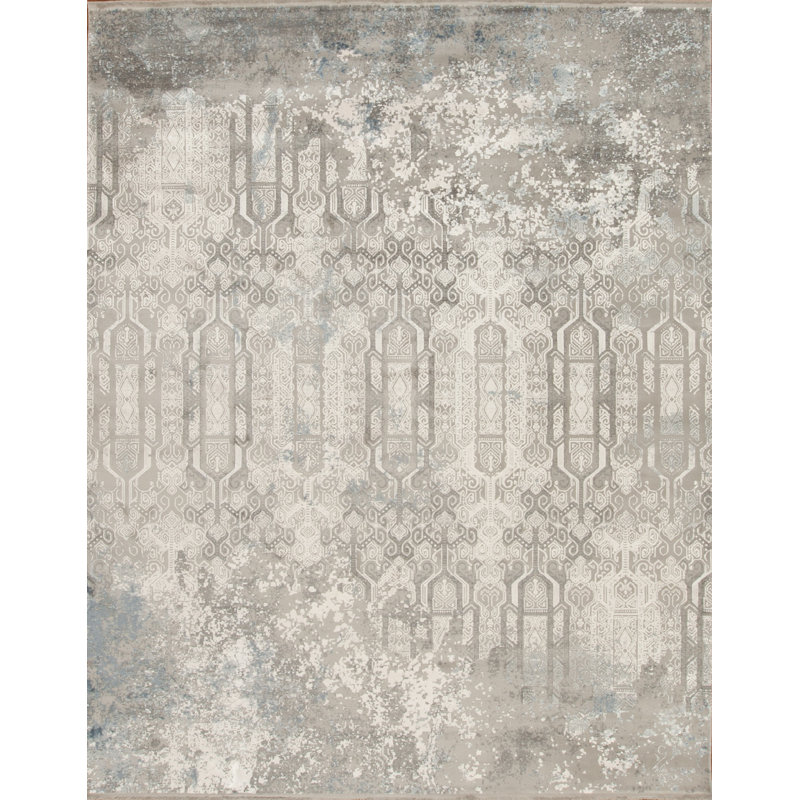 Santorini Abstract Area Rug, Rectangle 7'1" x 9'1"