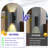 Outdoor Dusk-To-Dawn Sensor Wall Lights - IP65 Waterproof Aluminum Design-1016578384-1024097488